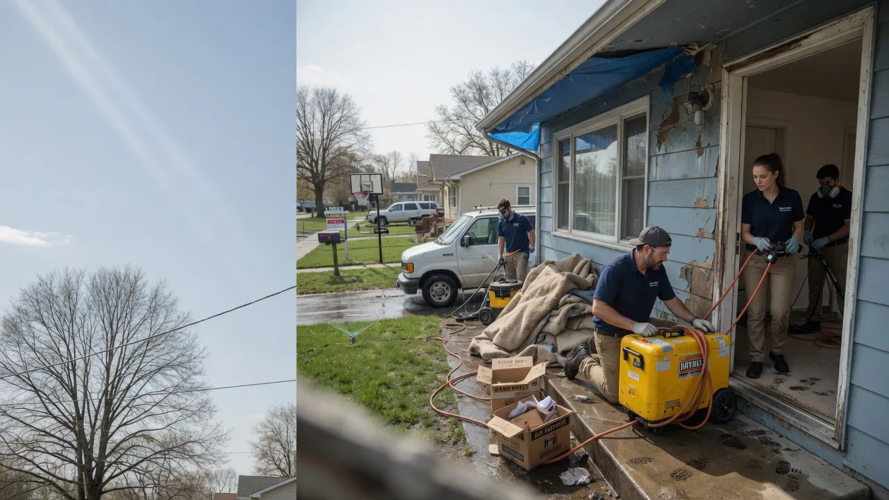 Basement Flood Cleanup in Mcmechen, WV near me